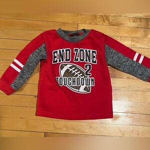 Vintage Toddler Football Long Sleeve Shirt